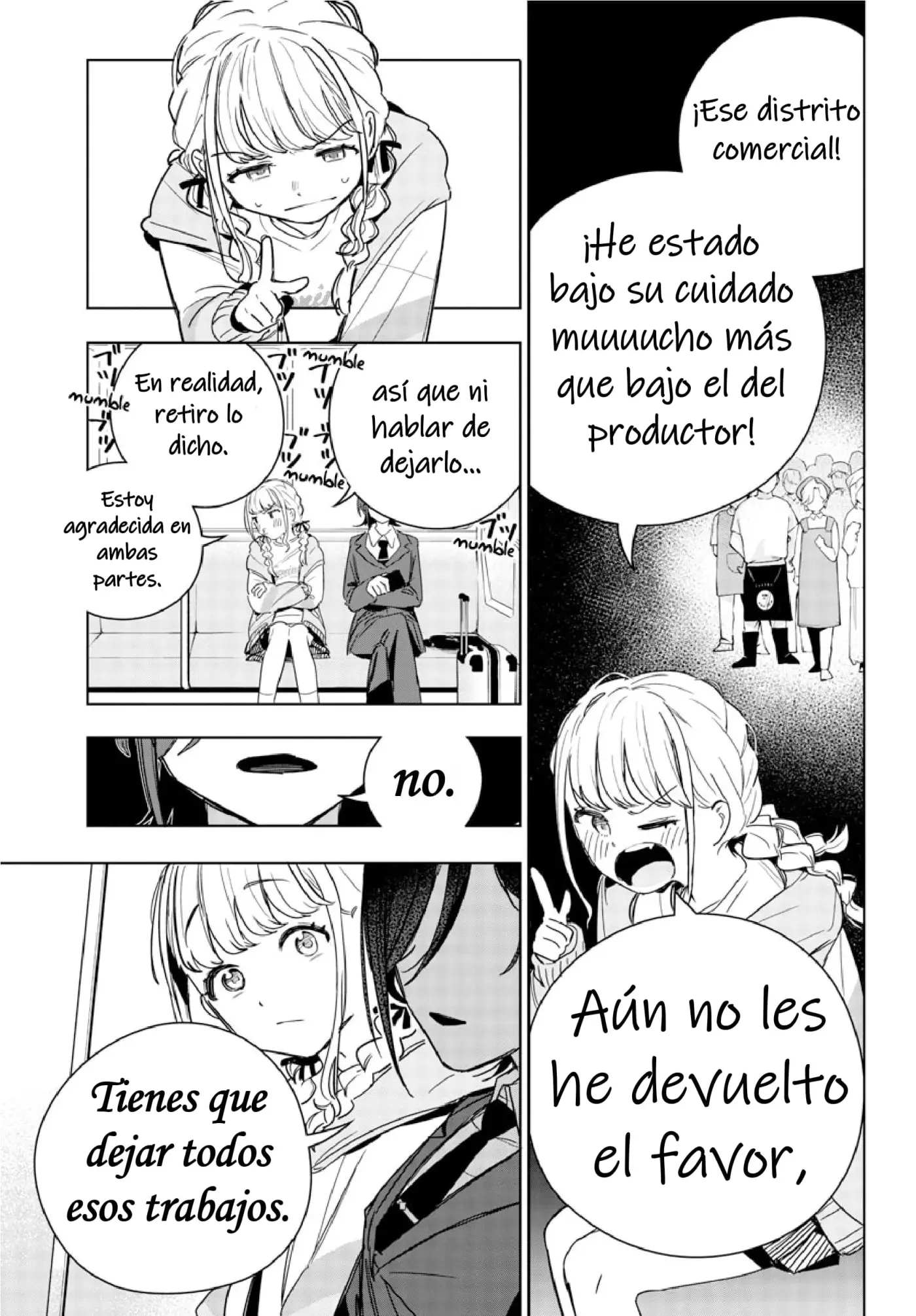 Gakuen Idolmaster GOLD RUSH capítulo 5 página 17