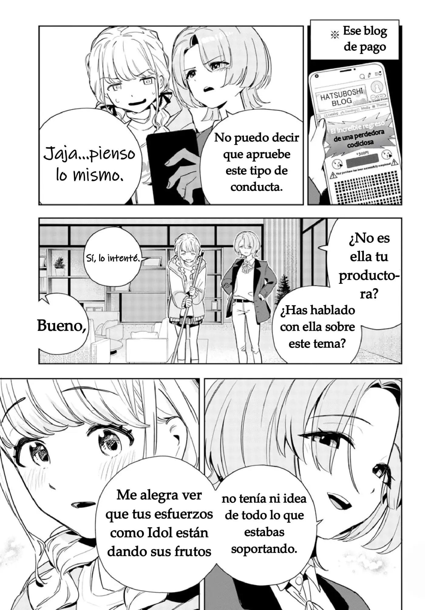 Gakuen Idolmaster GOLD RUSH capítulo 7 página 6