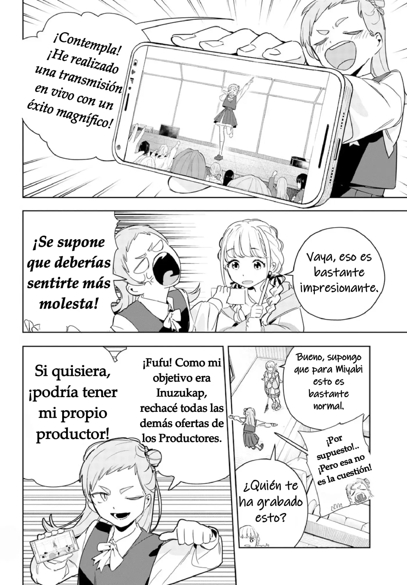 Gakuen Idolmaster GOLD RUSH capítulo 7 página 9