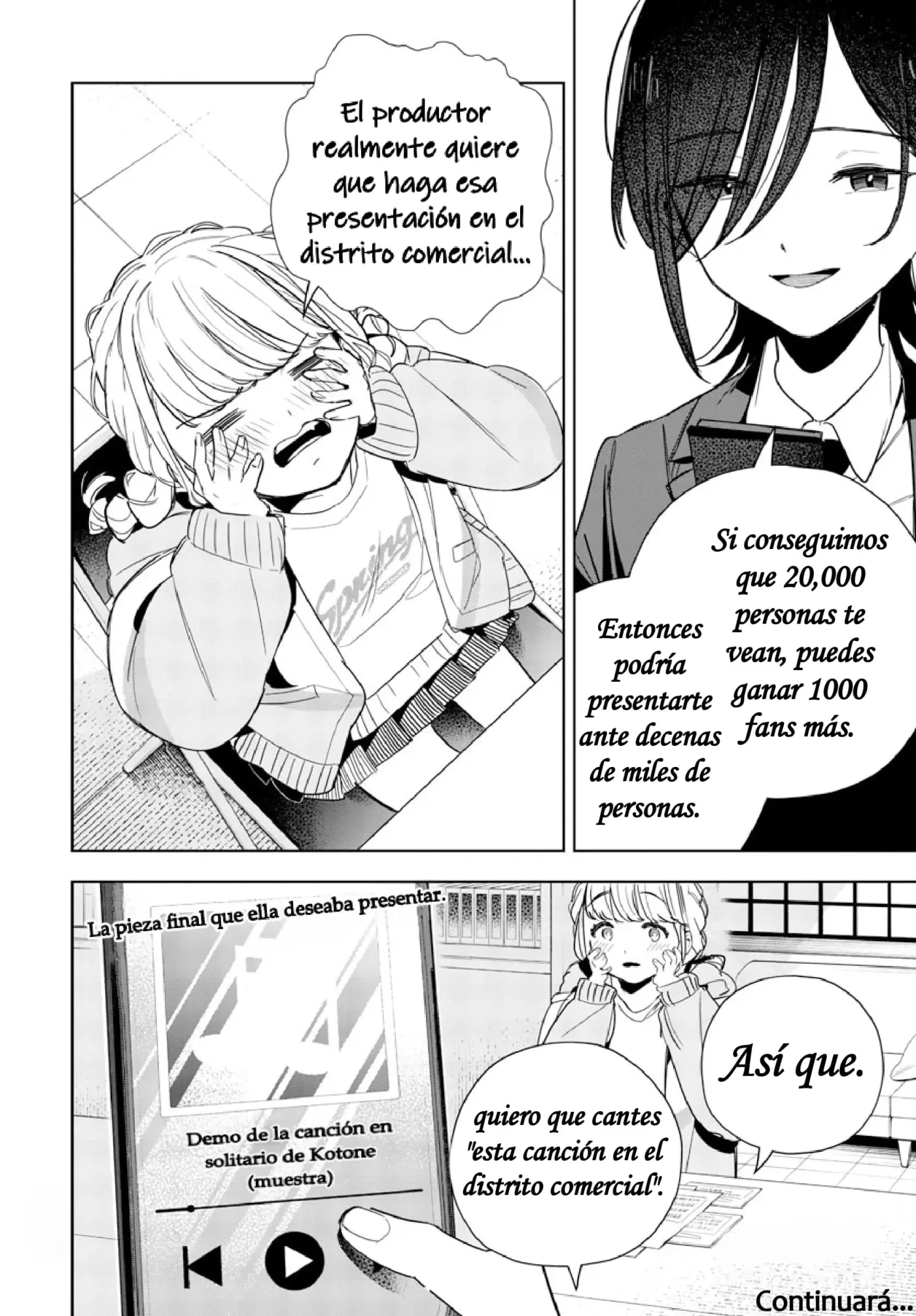 Gakuen Idolmaster GOLD RUSH capítulo 7 página 21