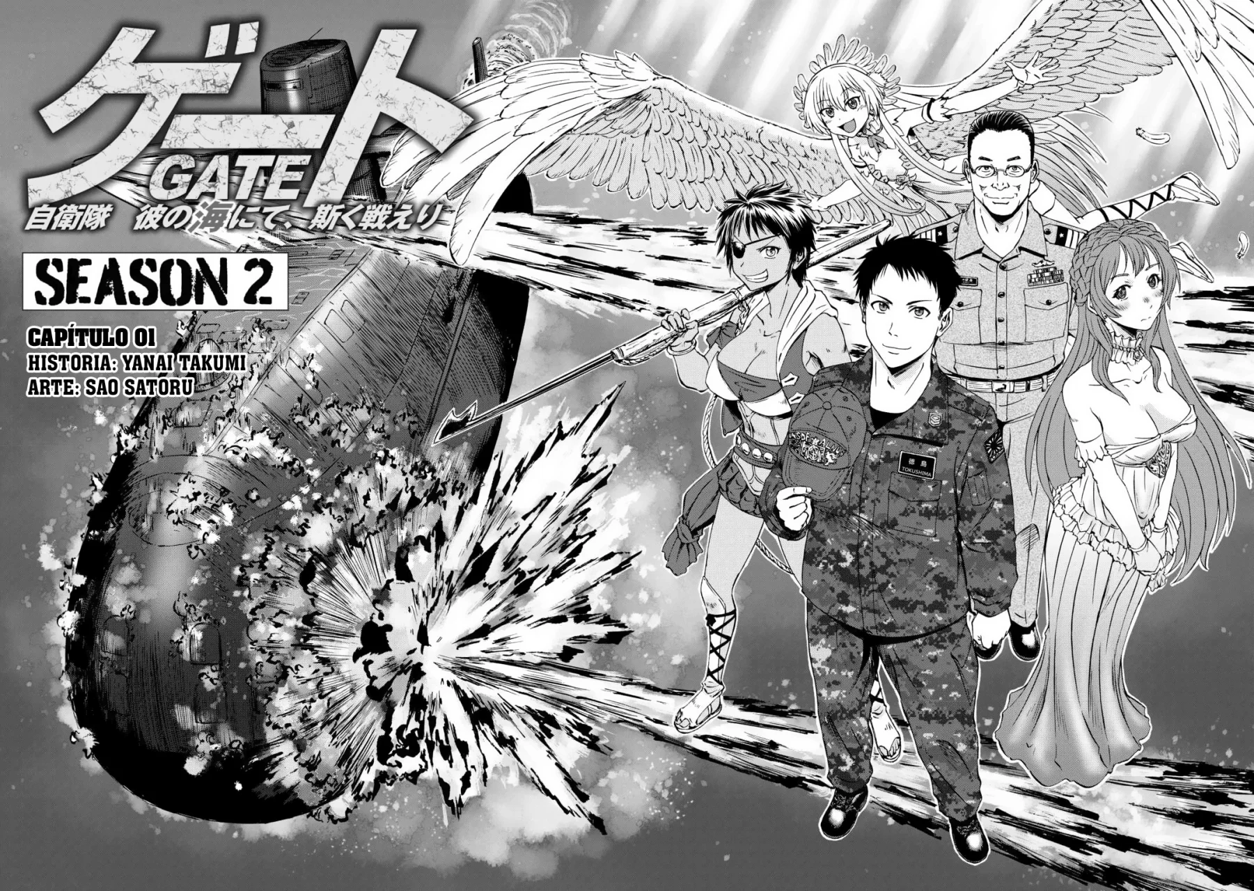 Gate Season 2: Jieitai Kanoumi nite, Kaku Tatakaeri - Capítulo 1 - Página 5 - LectorTMOo