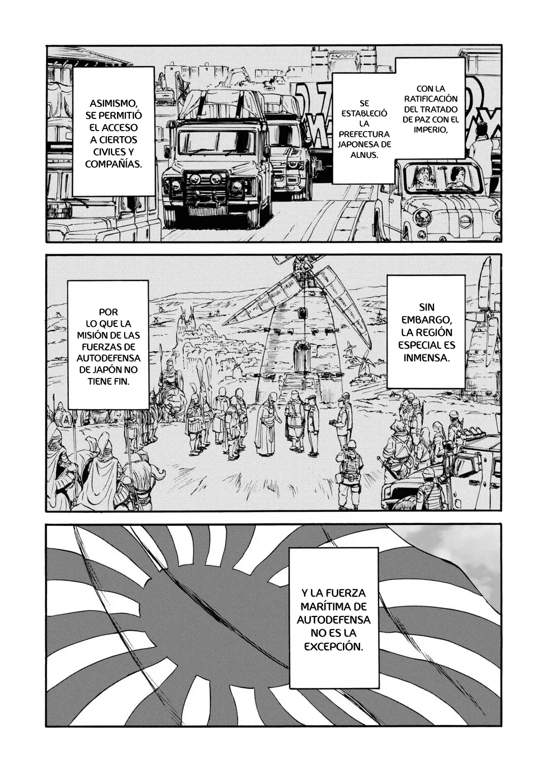 Gate Season 2: Jieitai Kanoumi nite, Kaku Tatakaeri - Capítulo 1 - Página 10 - LectorTMOo