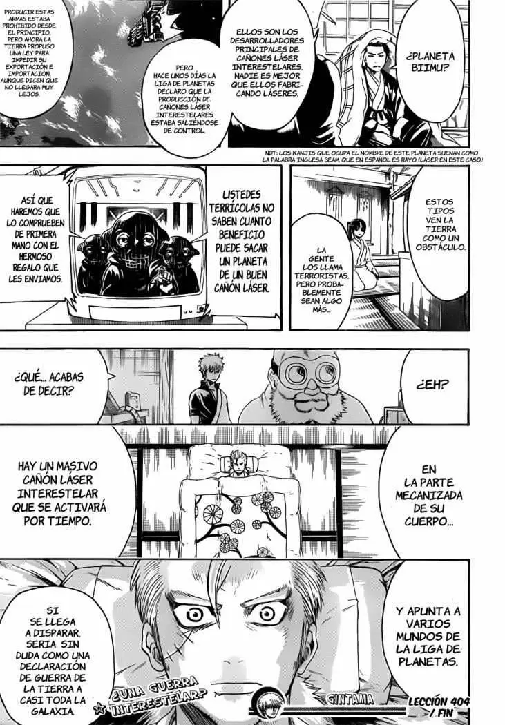 Gintama - Capítulo 404 - Página 20 - LectorTMOo