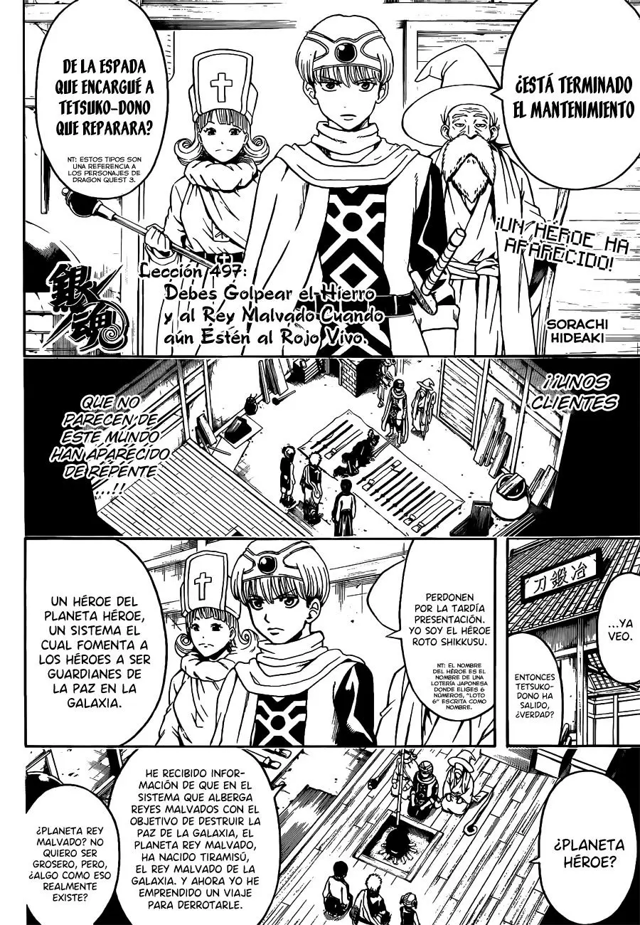 Gintama - Capítulo 497 - Página 6 - LectorTMOo