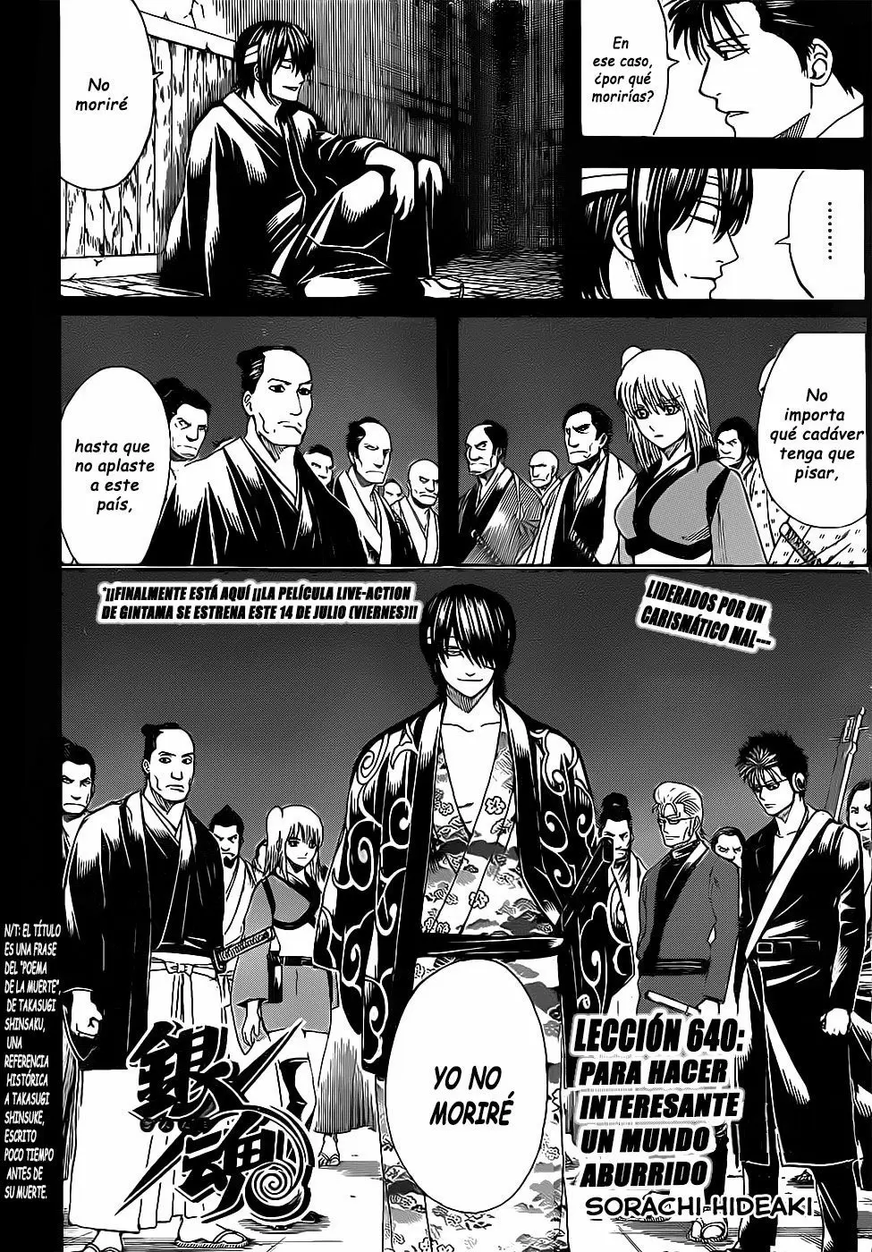 Gintama - Capítulo 640 - Página 4 - LectorTMOo