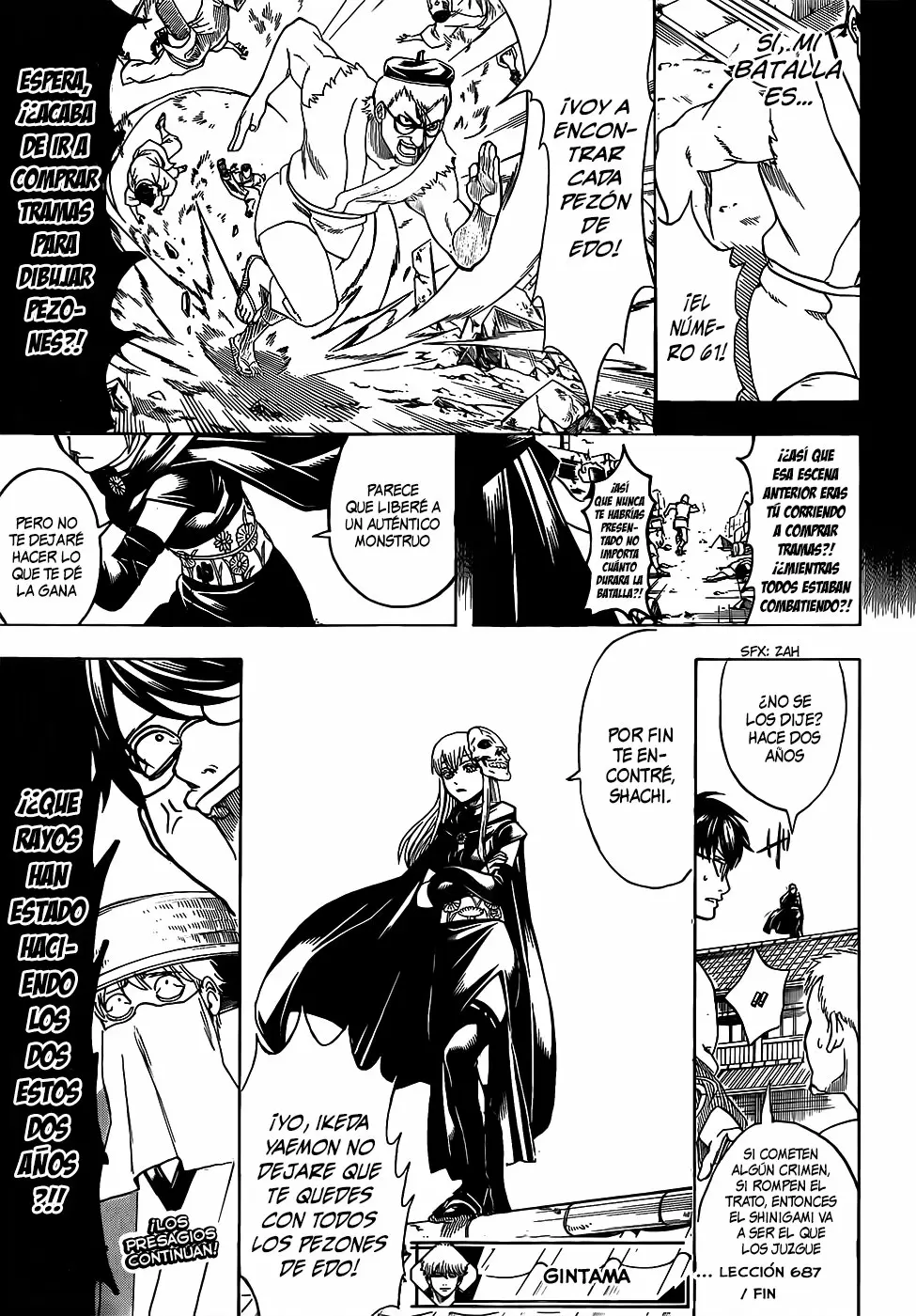 Gintama capítulo 687 página 19