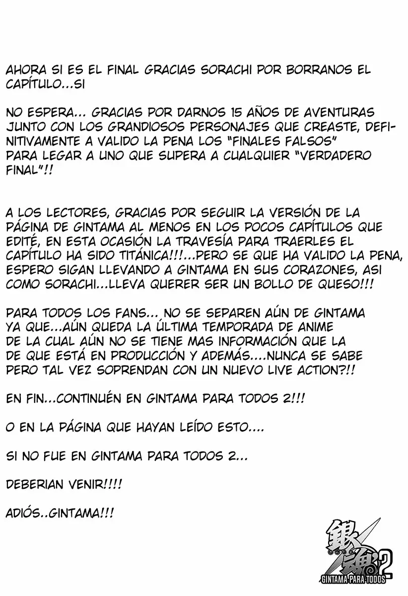 Gintama - Capítulo 704 - Página 61 - LectorTMOo