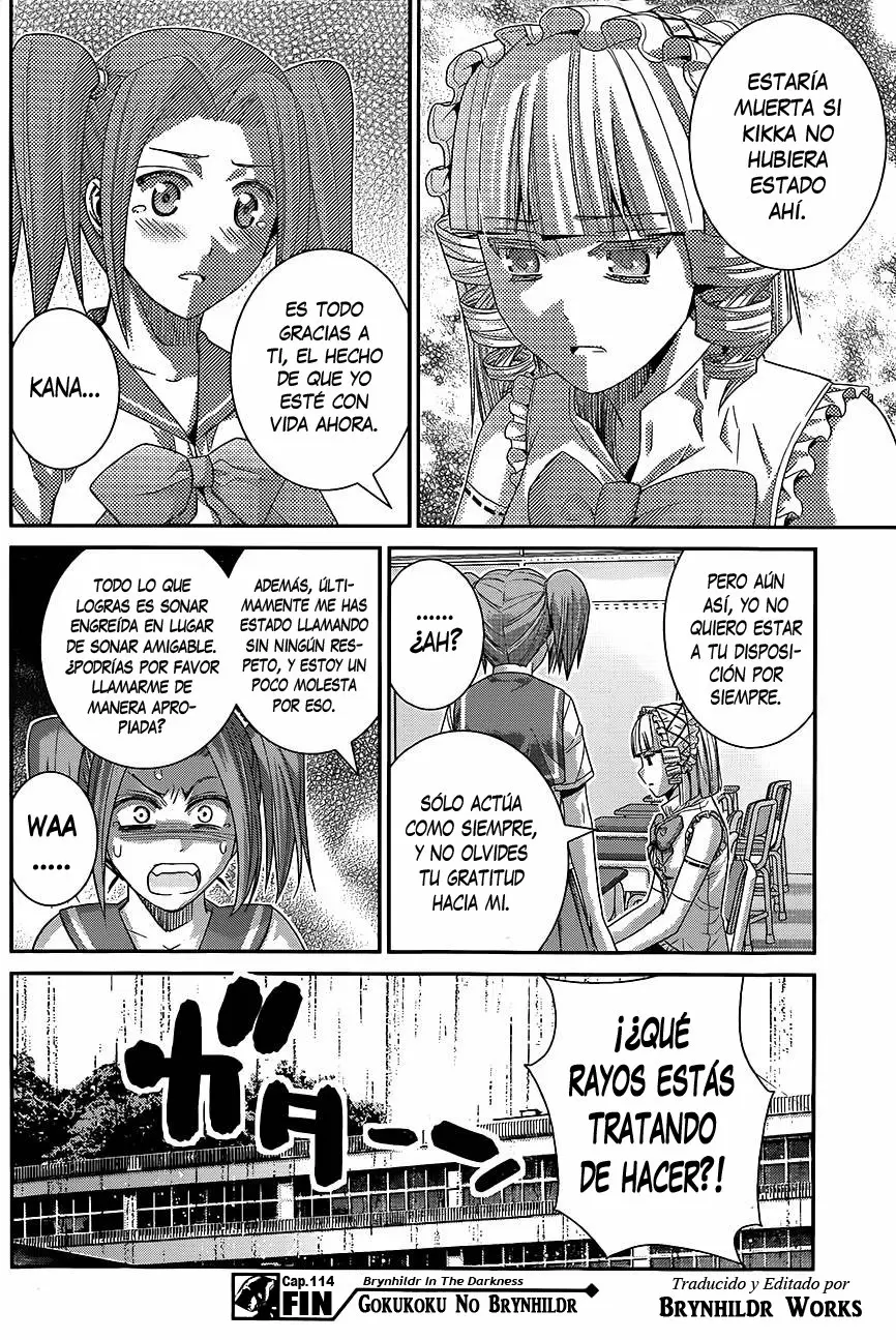 Gokukoku no Brynhildr - Capítulo 114 - Página 22 - LectorTMOo
