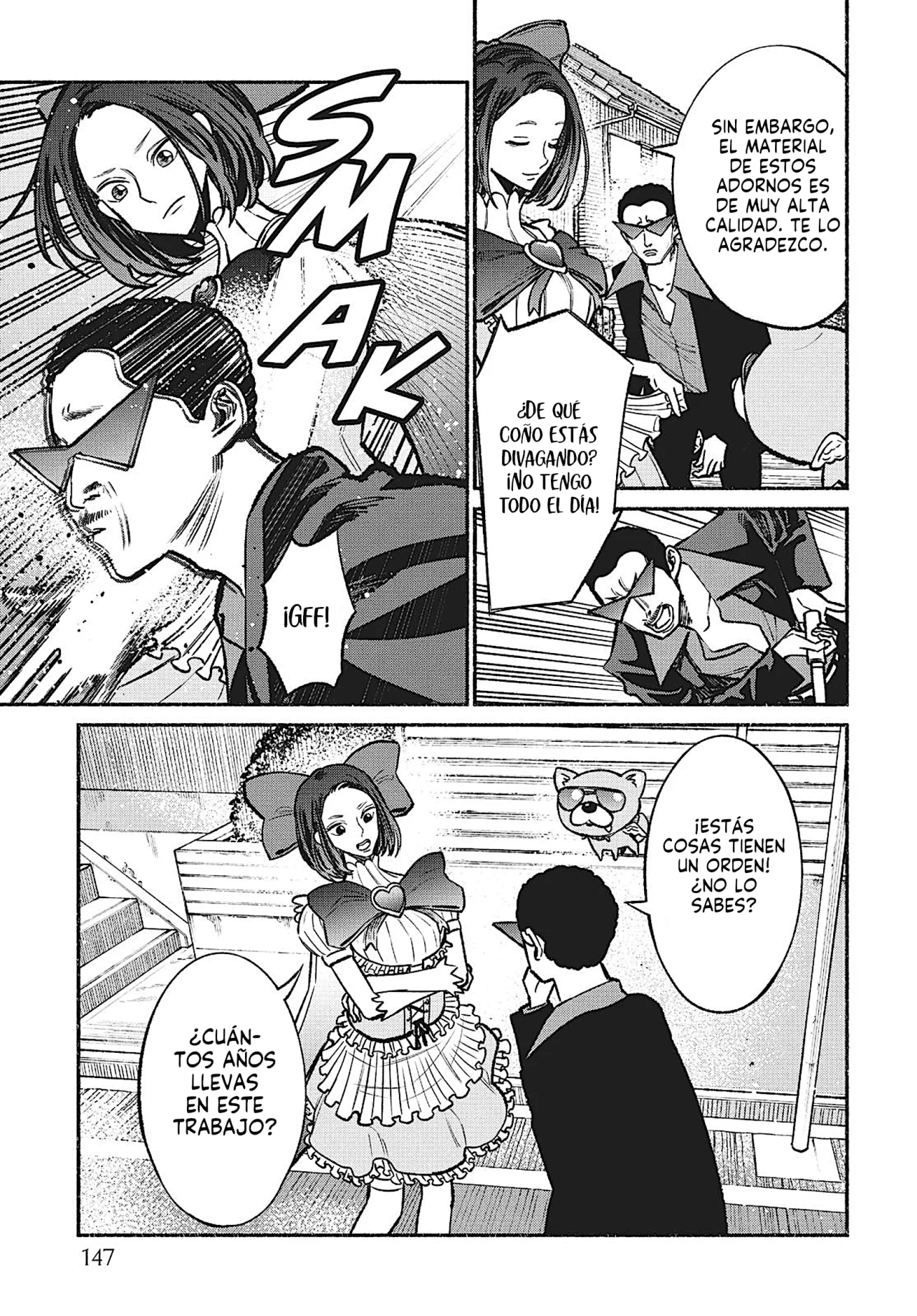 Gokushufudou capítulo 36.5 página 8