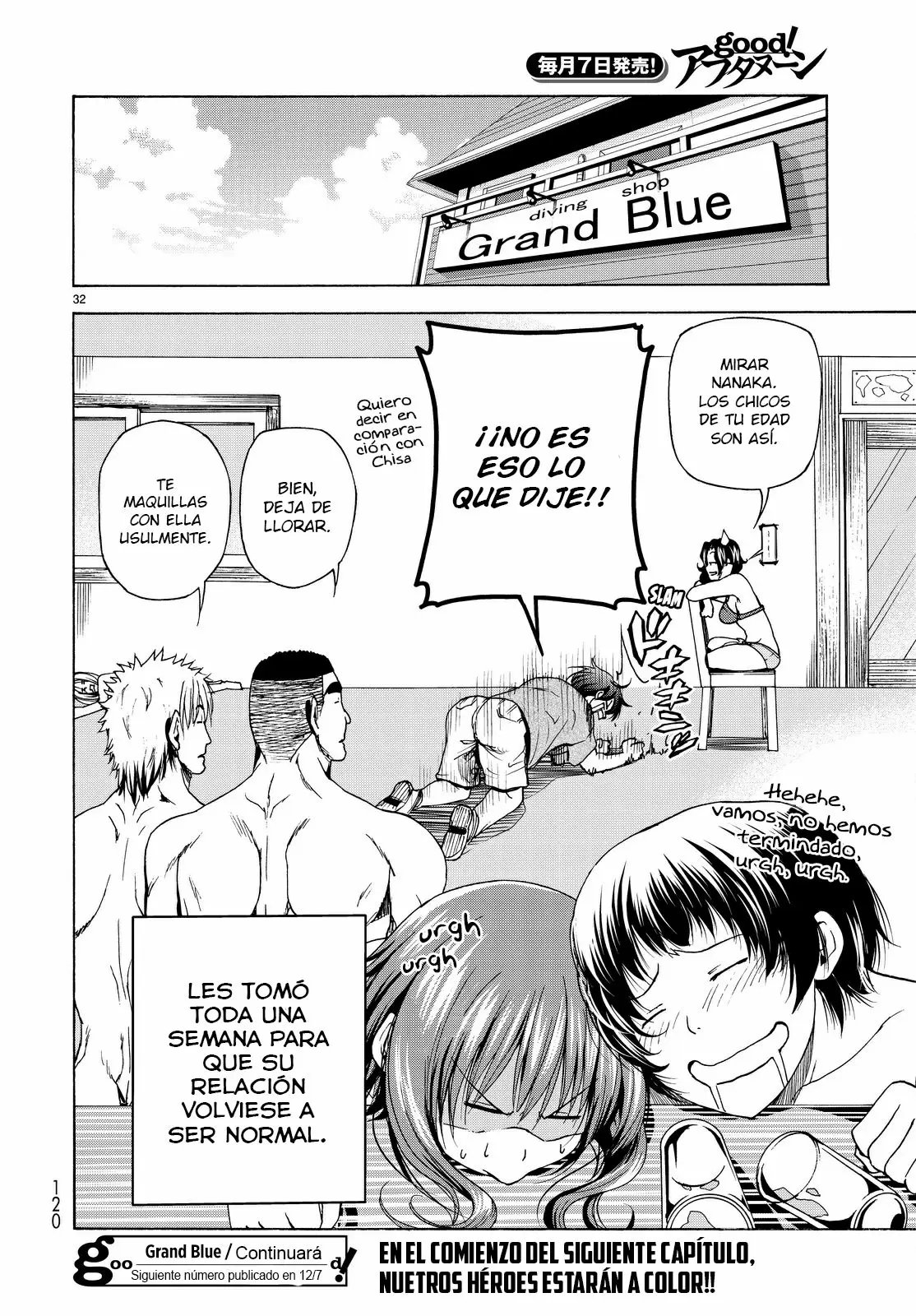 Grand Blue - Capítulo 29 - Página 32 - LectorTMOo