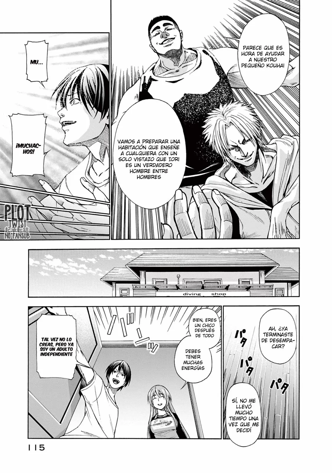 Grand Blue - Capítulo 3 - Página 18 - LectorTMOo