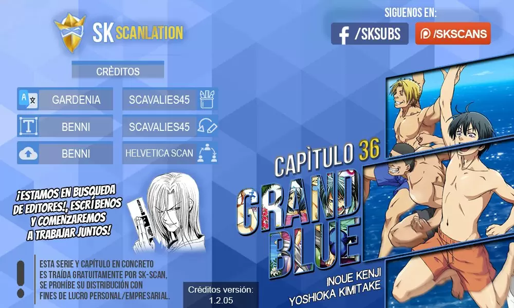 Grand Blue - Capítulo 36 - Página 1 - LectorTMOo