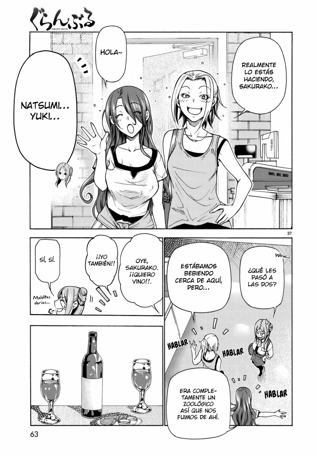Grand Blue - Capítulo 37 - Página 38 - LectorTMOo