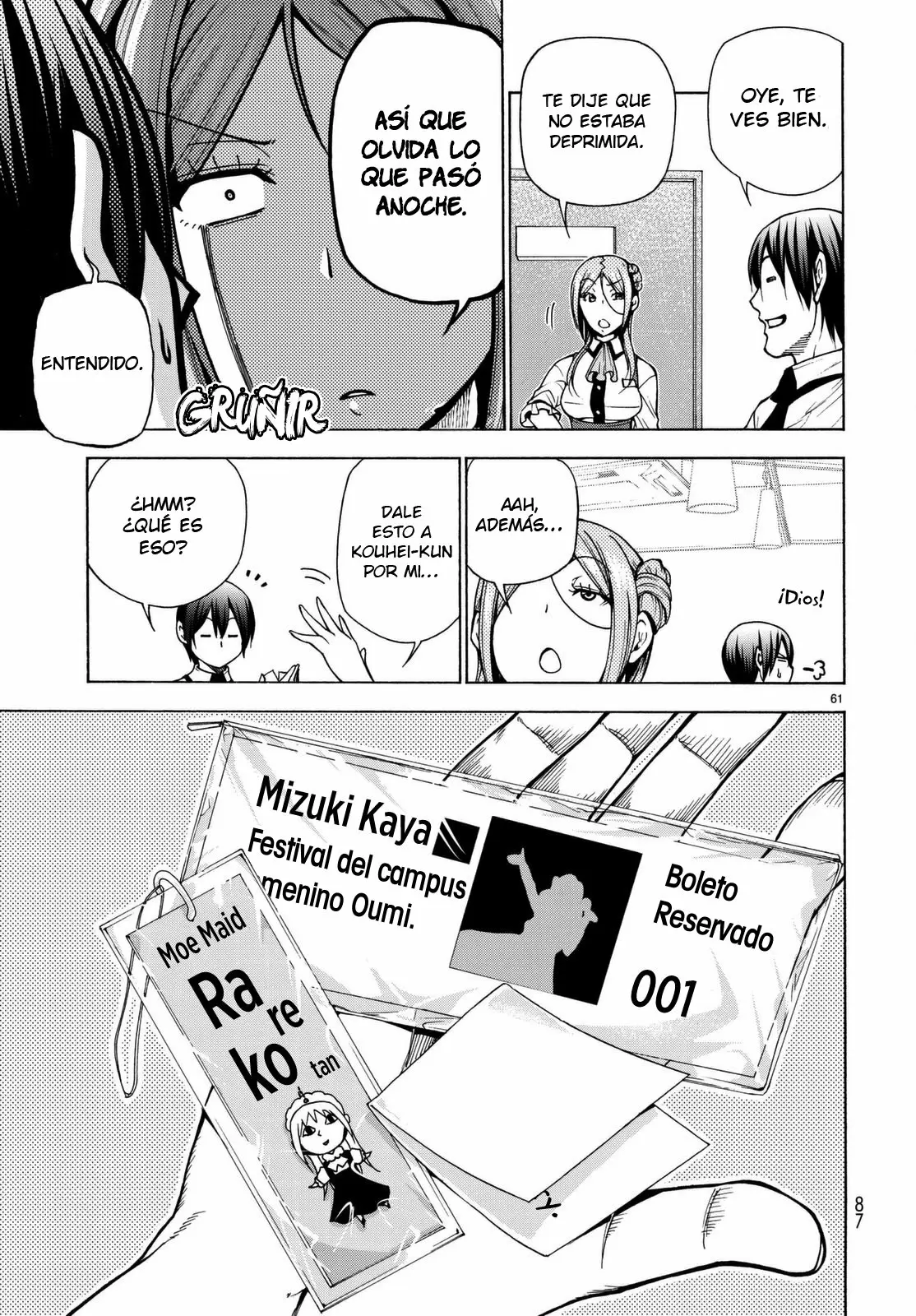 Grand Blue - Capítulo 37 - Página 61 - LectorTMOo