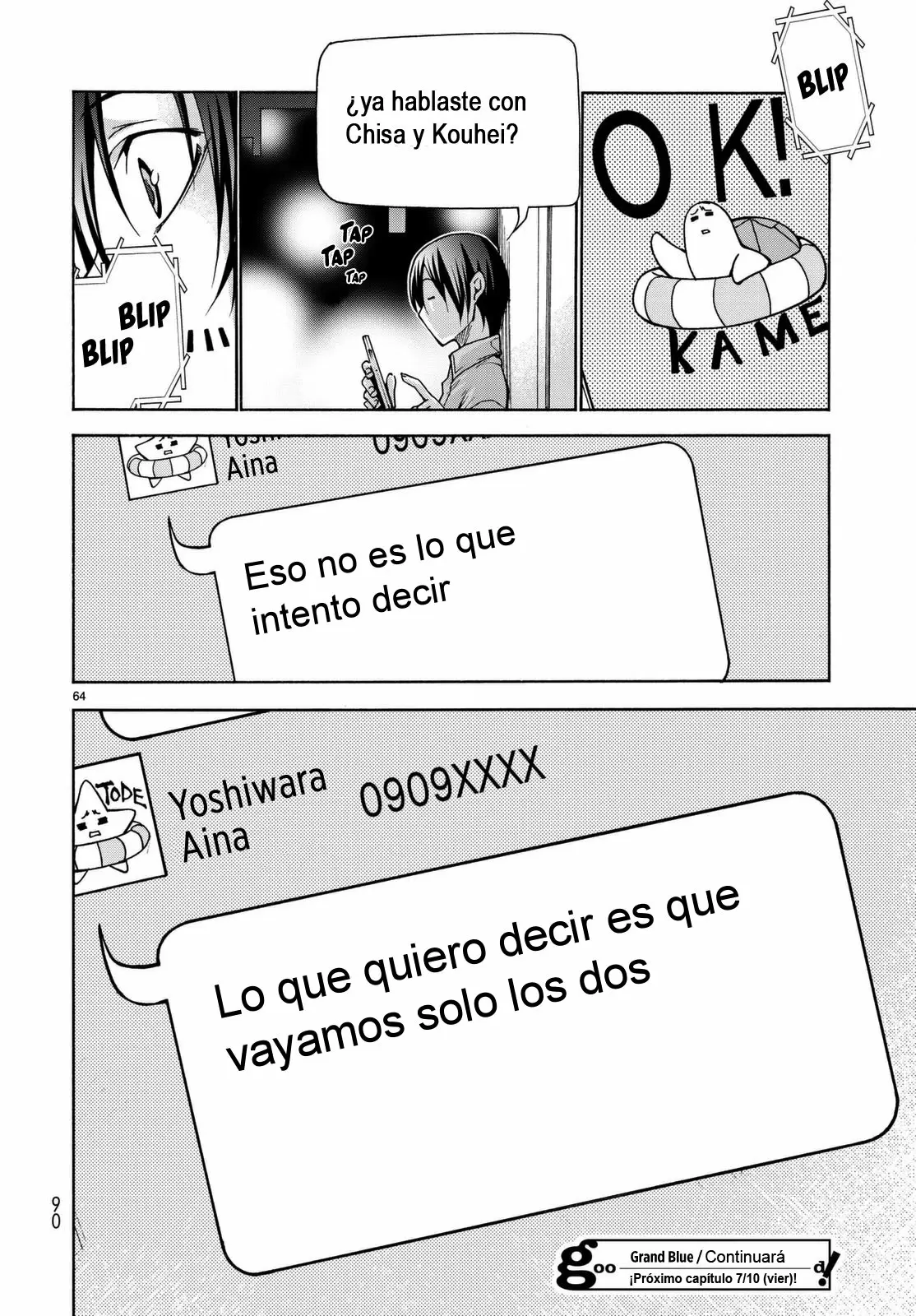 Grand Blue - Capítulo 37 - Página 64 - LectorTMOo