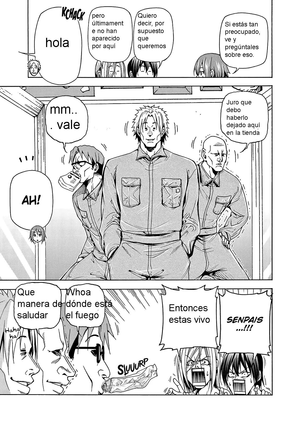Grand Blue - Capítulo 40 - Página 8 - LectorTMOo