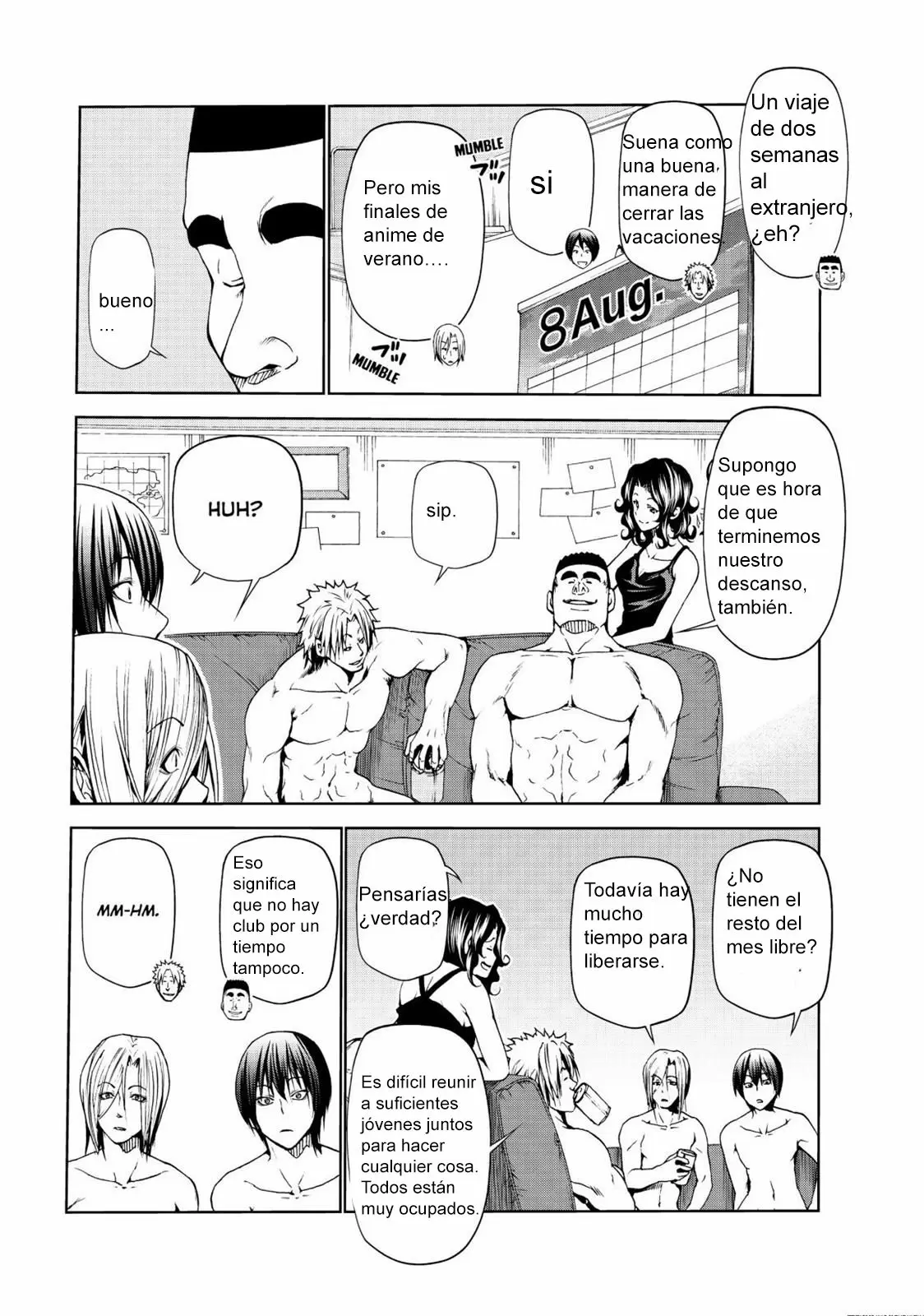 Grand Blue - Capítulo 46 - Página 8 - LectorTMOo