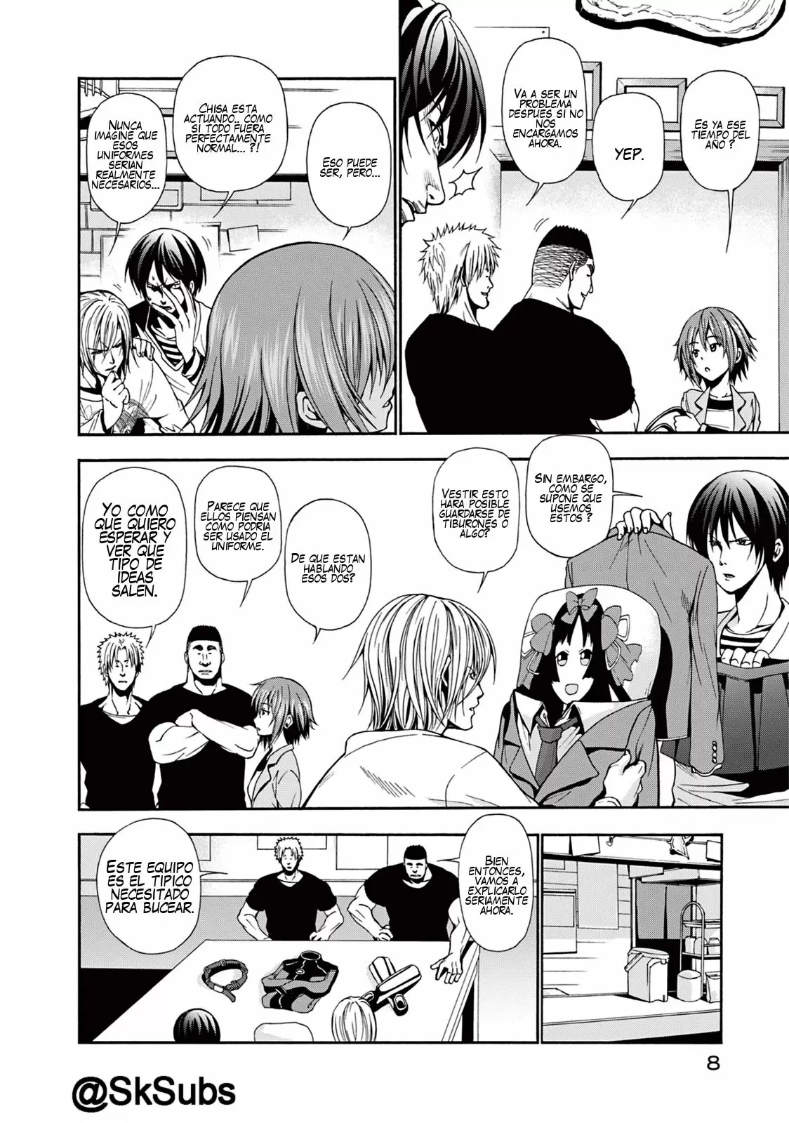 Grand Blue - Capítulo 5 - Página 8 - LectorTMOo