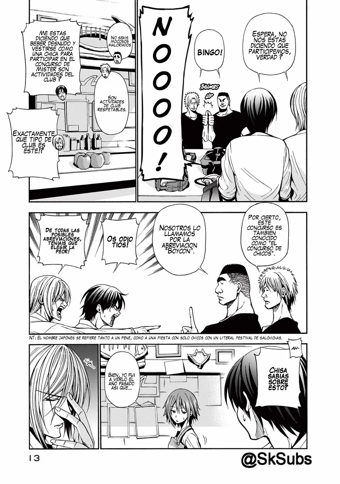 Grand Blue - Capítulo 5 - Página 13 - LectorTMOo