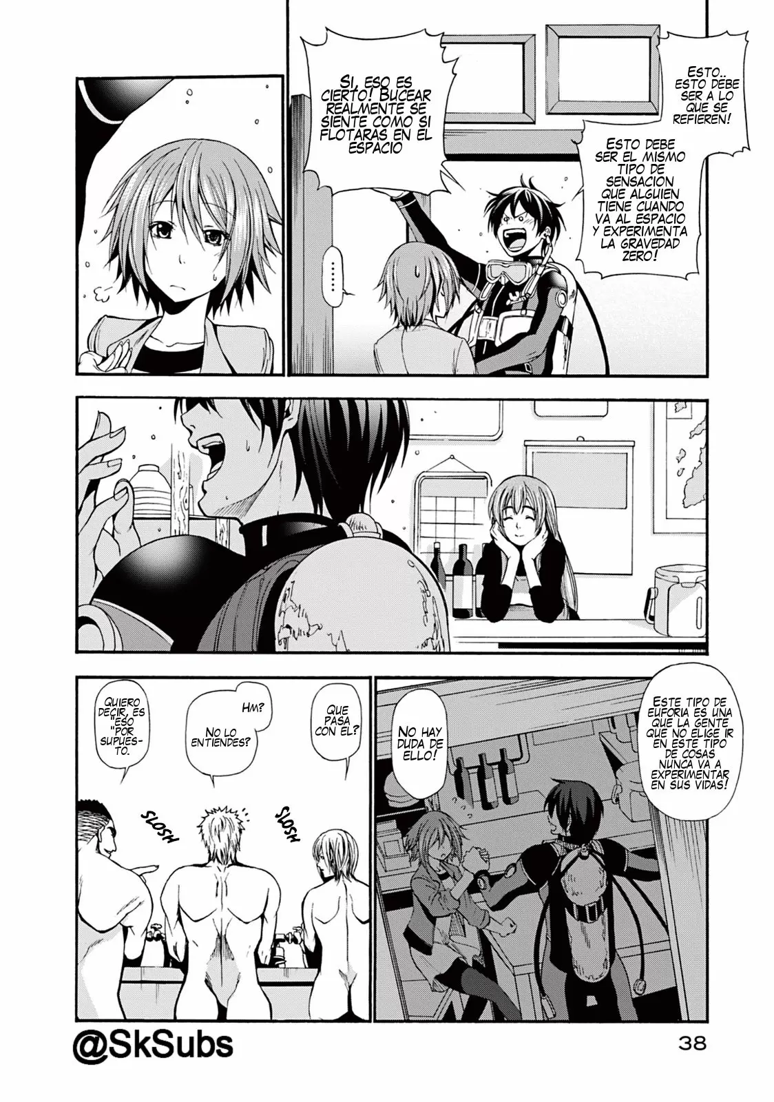Grand Blue - Capítulo 5 - Página 37 - LectorTMOo