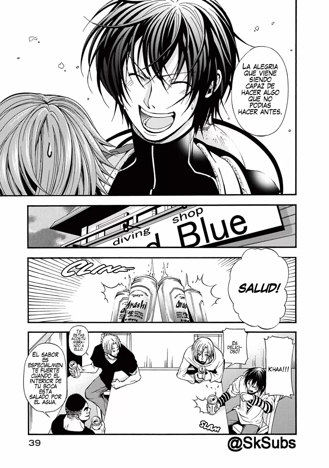 Grand Blue - Capítulo 5 - Página 38 - LectorTMOo