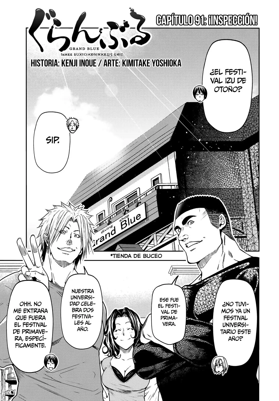 Grand Blue - Capítulo 91 - Página 5 - LectorTMOo