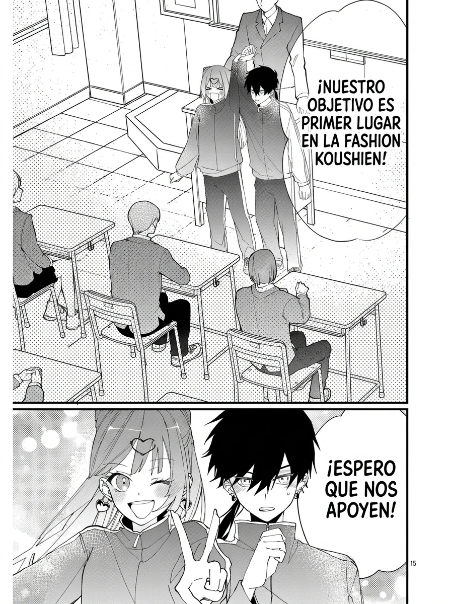 Gal to Couture: Ariake Momo wa Fuku wo Tsukutte Yuushou suru Koto ni shita - Capítulo 2 - Página 17 - LectorTMOo