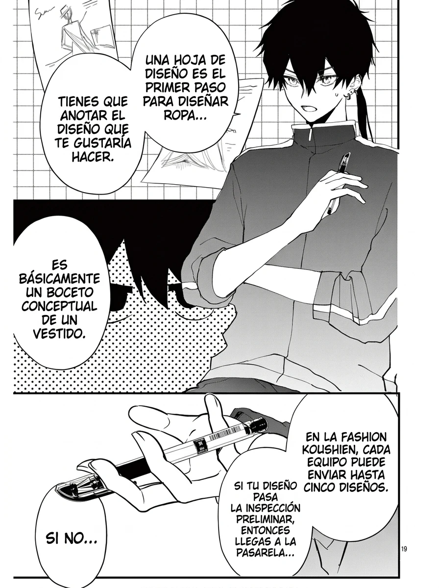 Gal to Couture: Ariake Momo wa Fuku wo Tsukutte Yuushou suru Koto ni shita - Capítulo 2 - Página 21 - LectorTMOo
