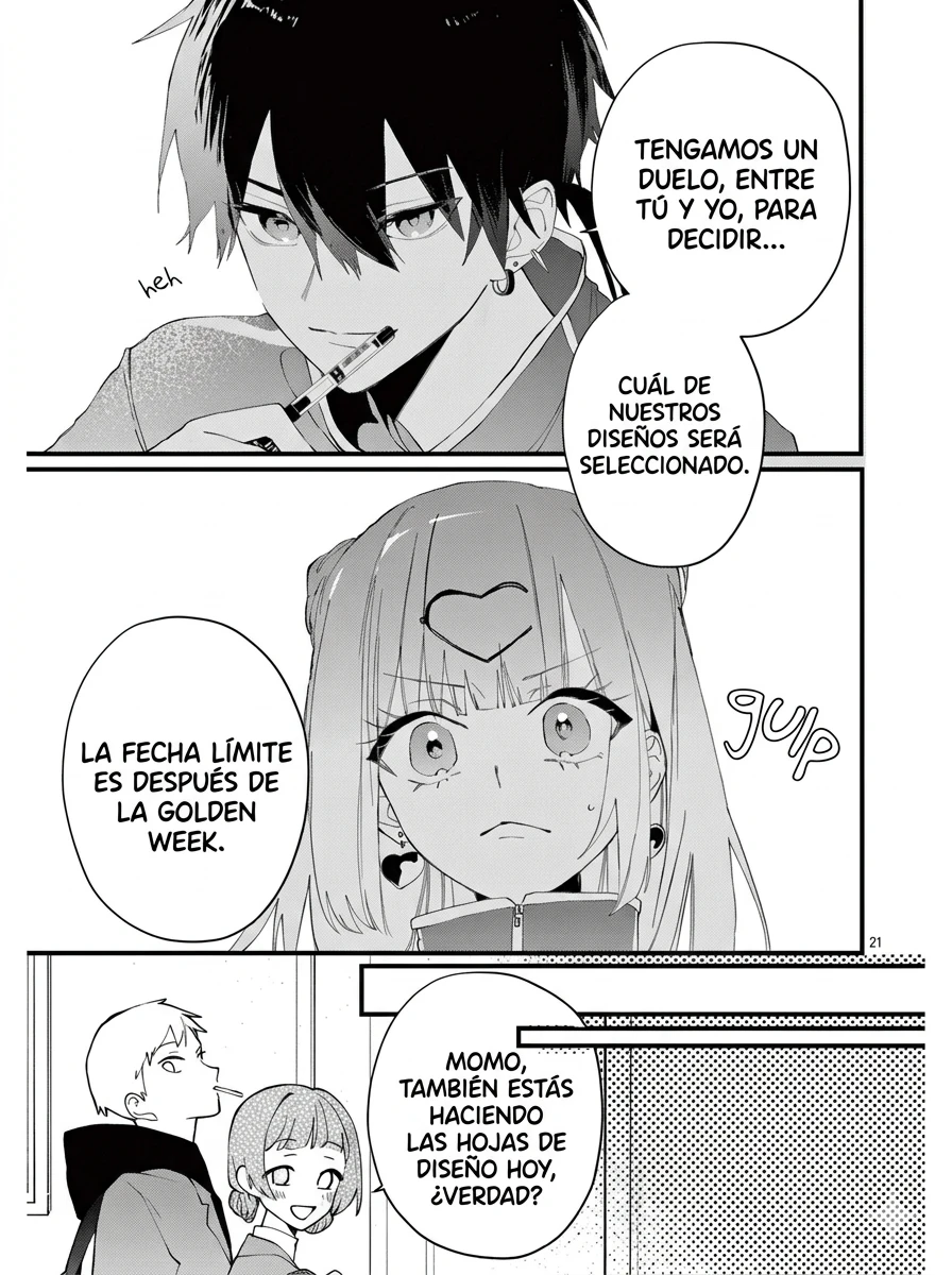 Gal to Couture: Ariake Momo wa Fuku wo Tsukutte Yuushou suru Koto ni shita - Capítulo 2 - Página 23 - LectorTMOo