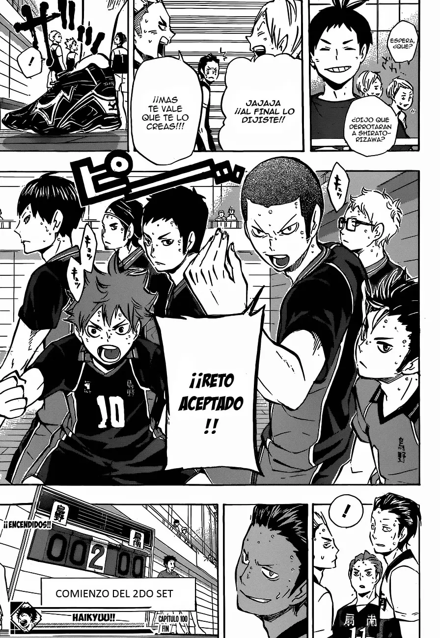 Haikyuu!! - Capítulo 100 - Página 18 - LectorTMOo