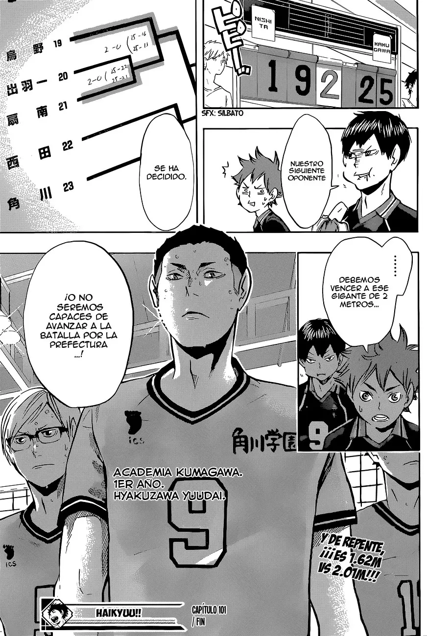Haikyuu!! - Capítulo 101 - Página 18 - LectorTMOo