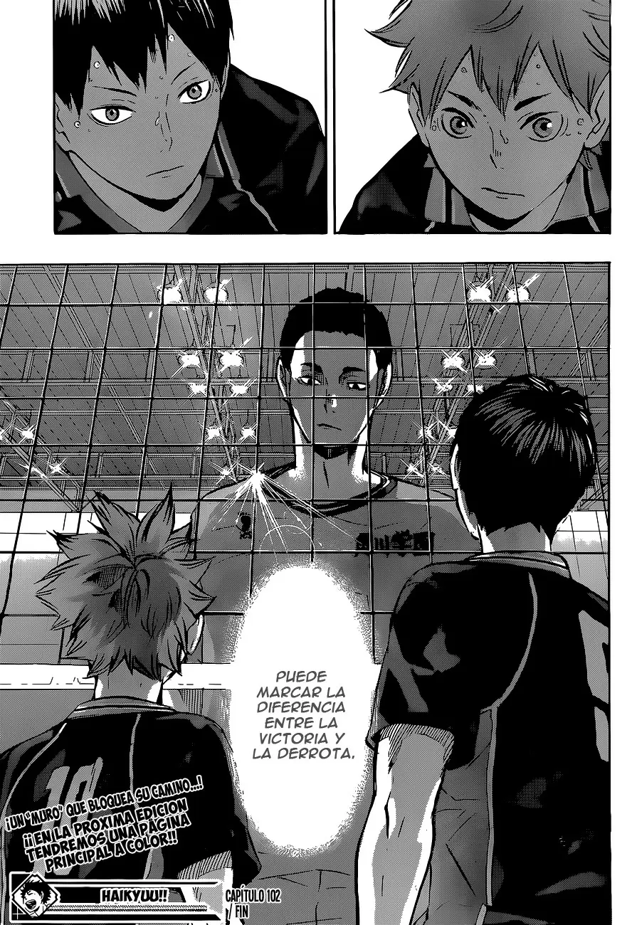Haikyuu!! - Capítulo 102 - Página 18 - LectorTMOo
