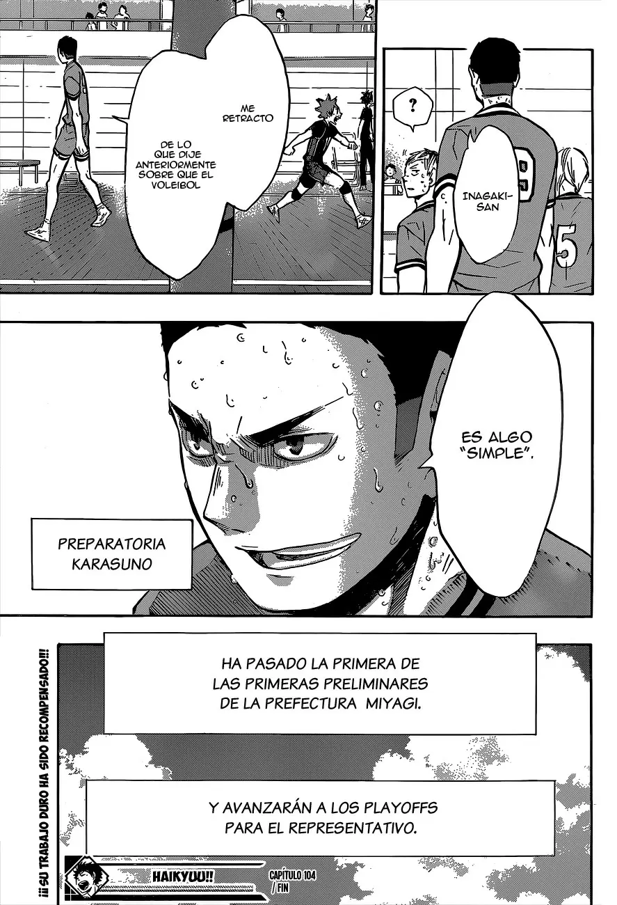 Haikyuu!! - Capítulo 104 - Página 29 - LectorTMOo