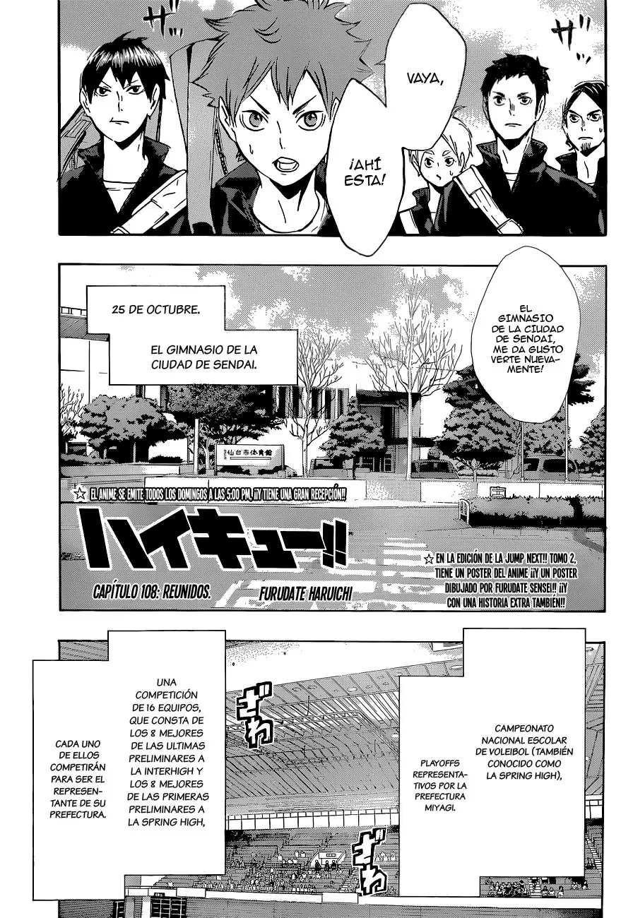 Haikyuu!! - Capítulo 108 - Página 6 - LectorTMOo