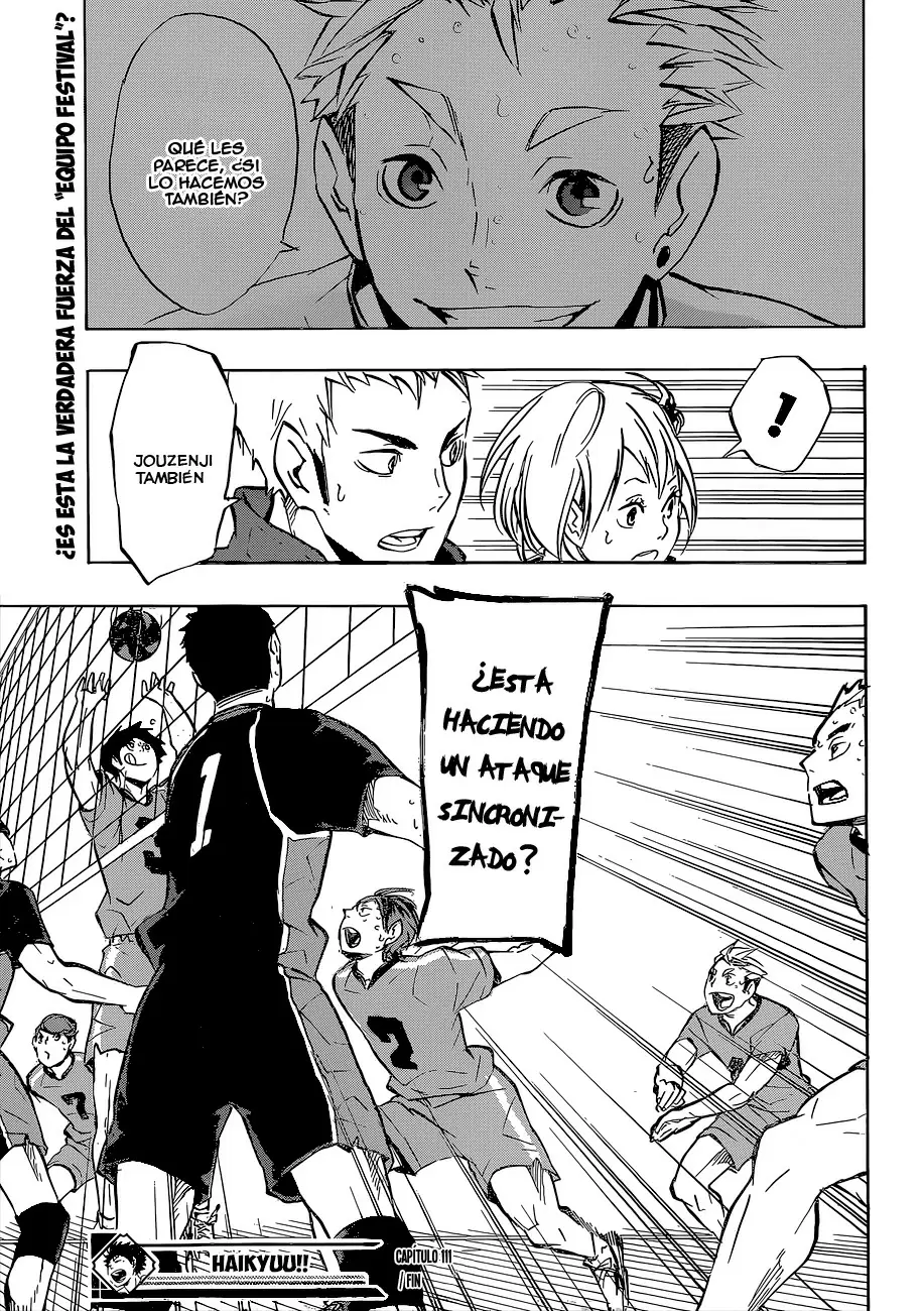 Haikyuu!! - Capítulo 111 - Página 18 - LectorTMOo
