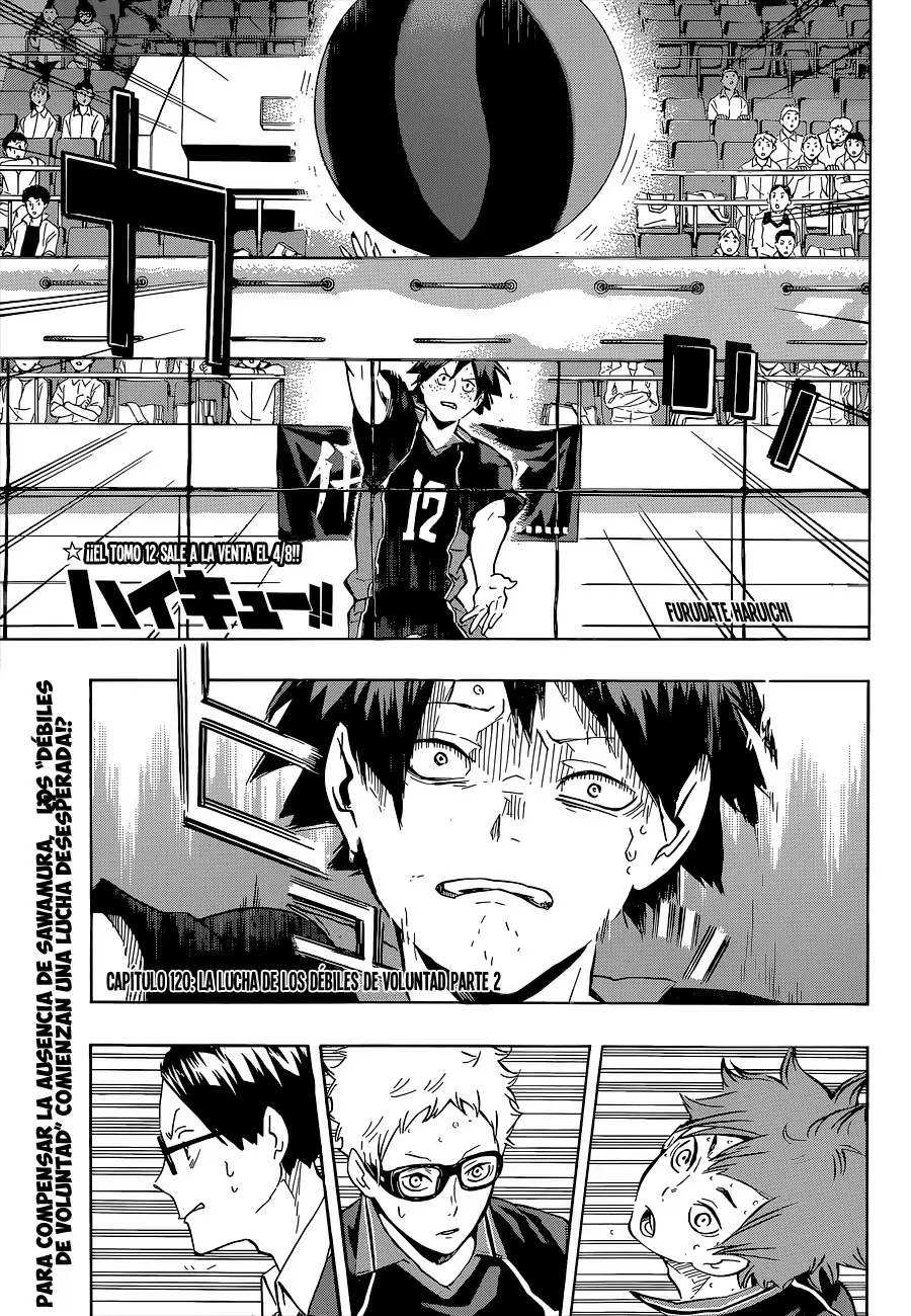 Haikyuu!! - Capítulo 120 - Página 1 - LectorTMOo