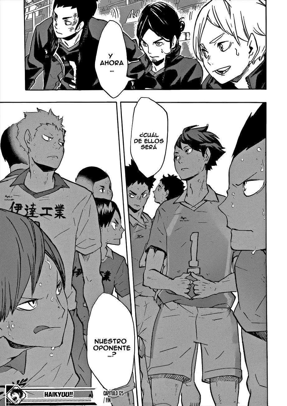 Haikyuu!! - Capítulo 125 - Página 19 - LectorTMOo