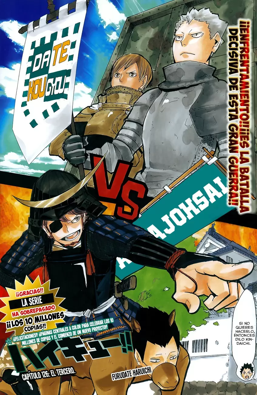 Haikyuu!! - Capítulo 126 - Página 7 - LectorTMOo