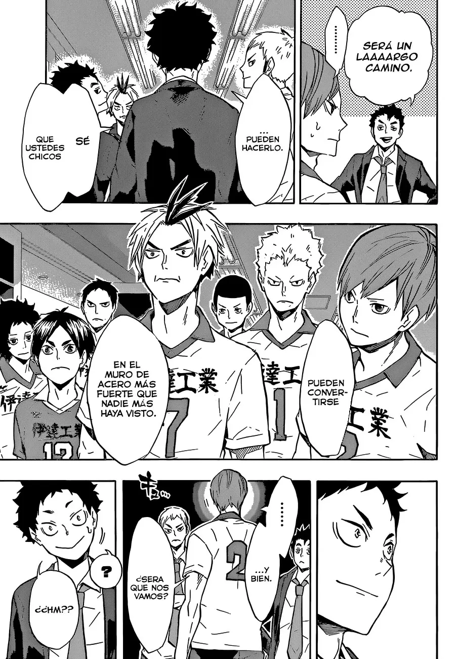 Haikyuu!! capítulo 128 página 8