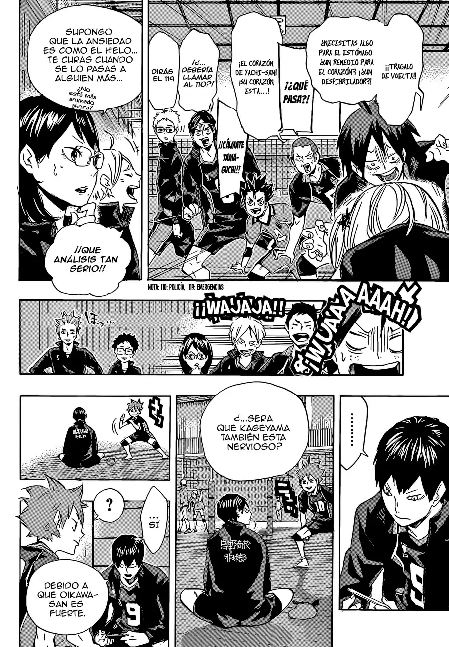 Haikyuu!! capítulo 128 página 15