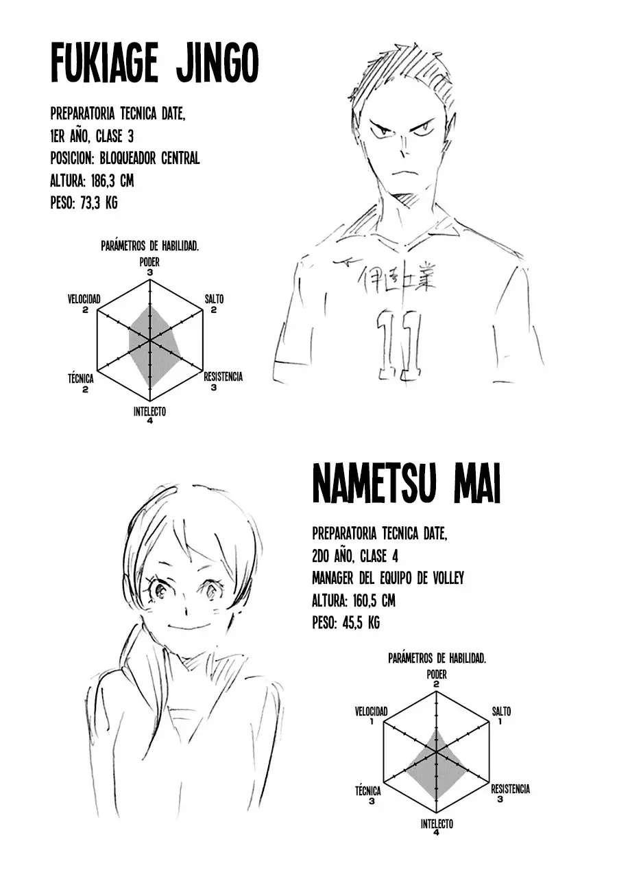 Haikyuu!! capítulo 128 página 18