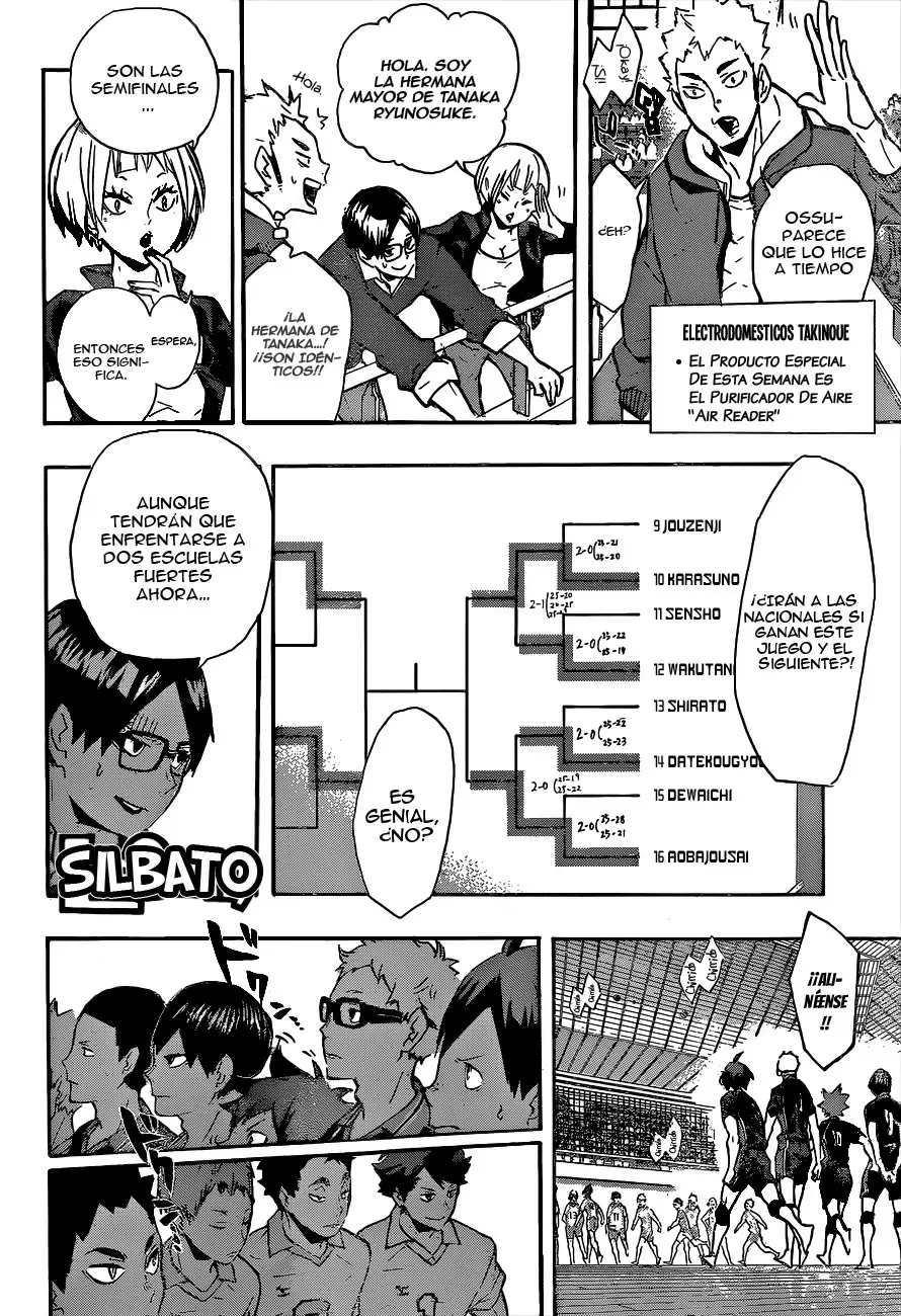 Haikyuu!! - Capítulo 129 - Página 6 - LectorTMOo