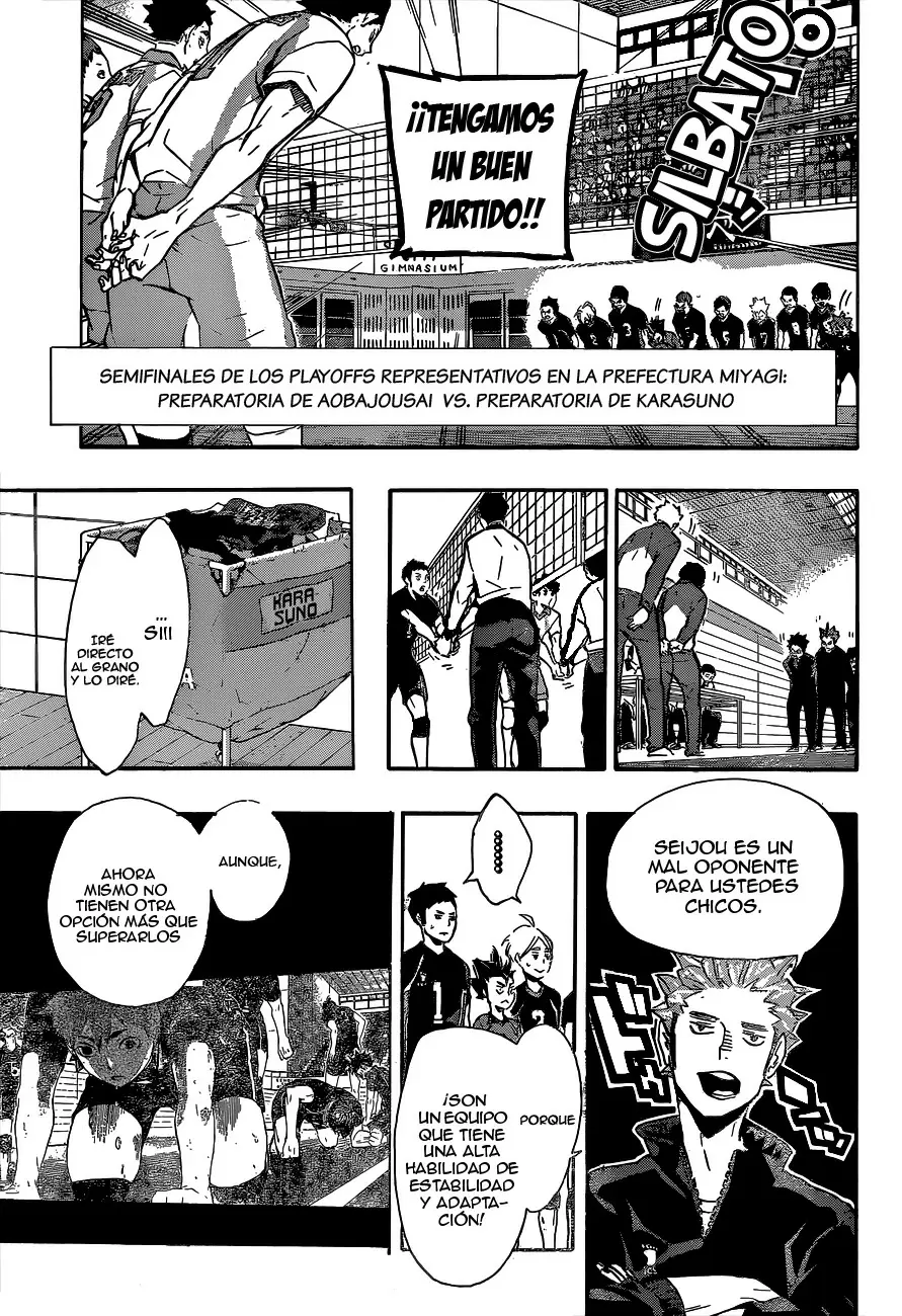 Haikyuu!! - Capítulo 129 - Página 7 - LectorTMOo