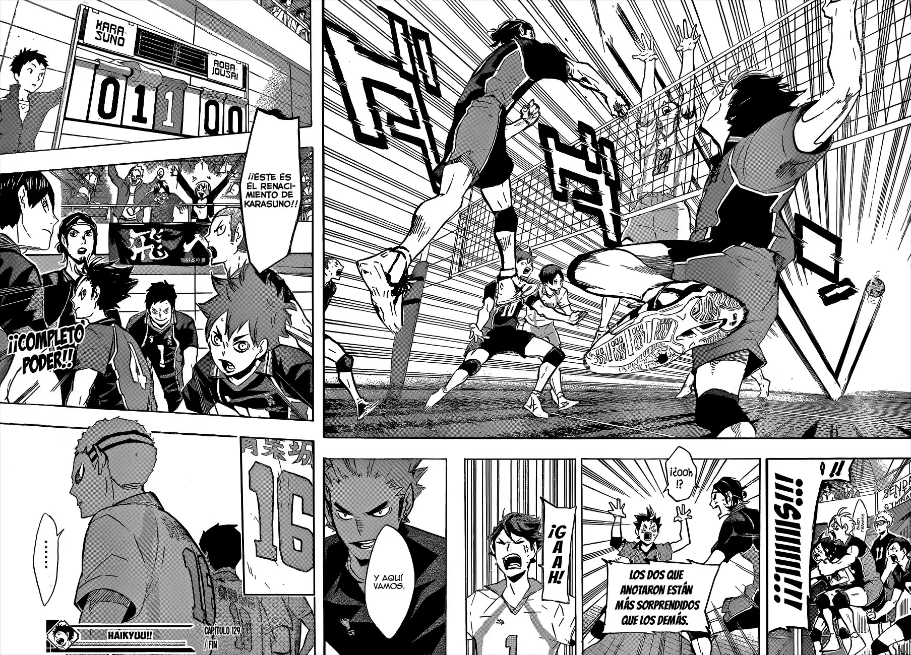 Haikyuu!! - Capítulo 129 - Página 16 - LectorTMOo
