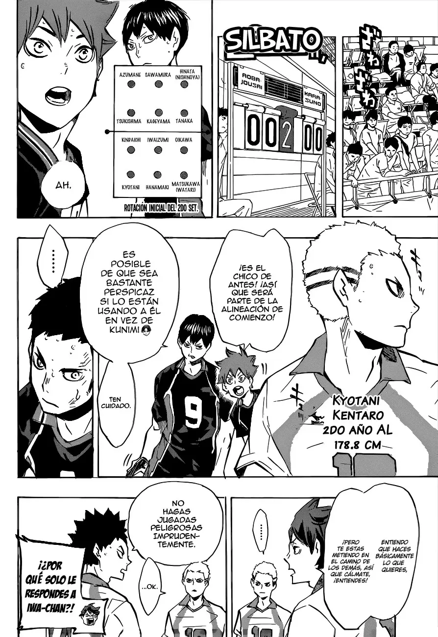 Haikyuu!! - Capítulo 132 - Página 6 - LectorTMOo