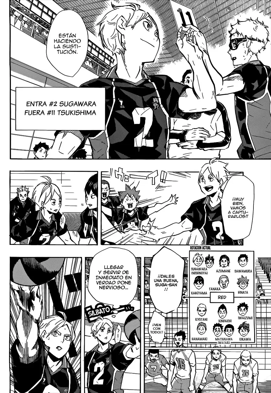 Haikyuu!! capítulo 134 página 9