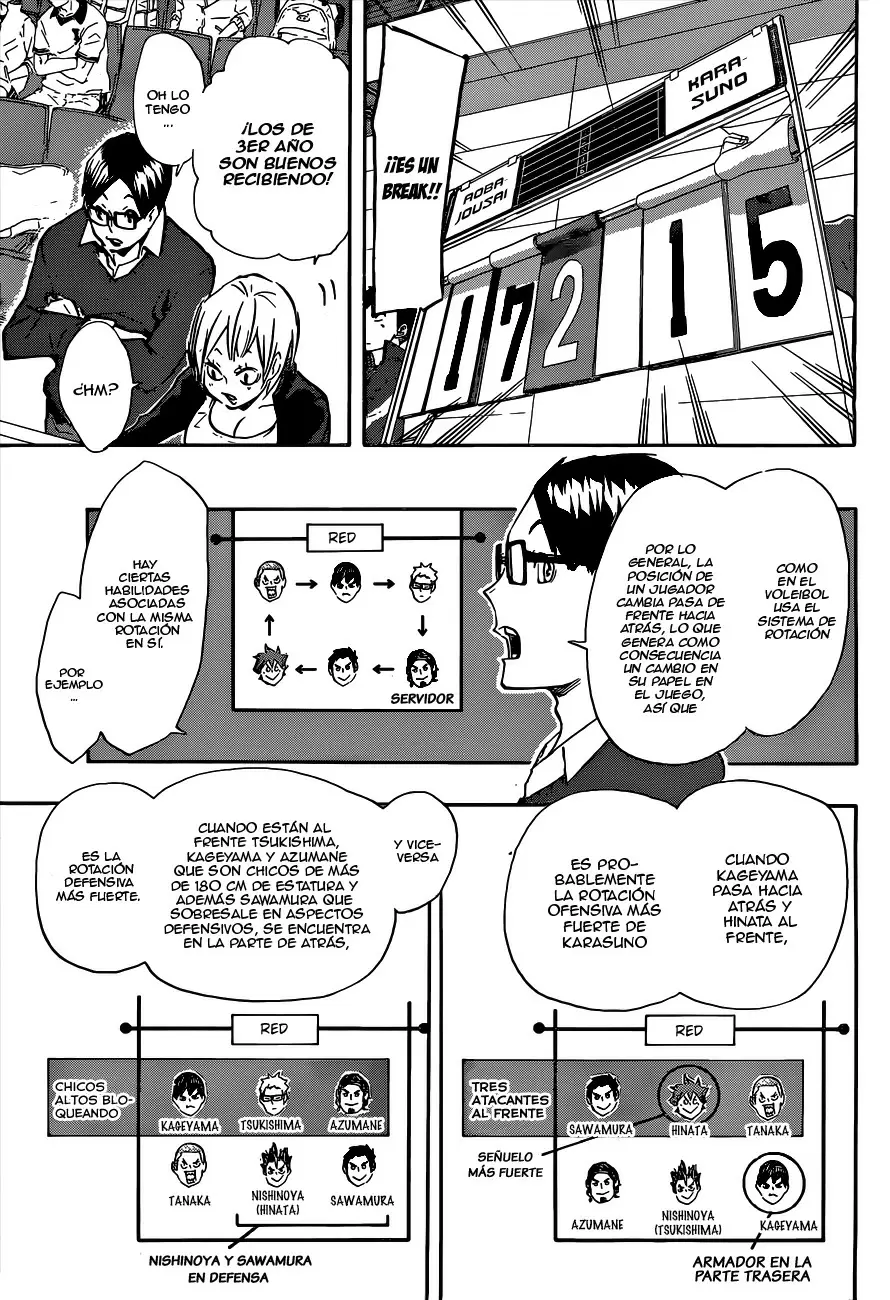Haikyuu!! capítulo 134 página 12