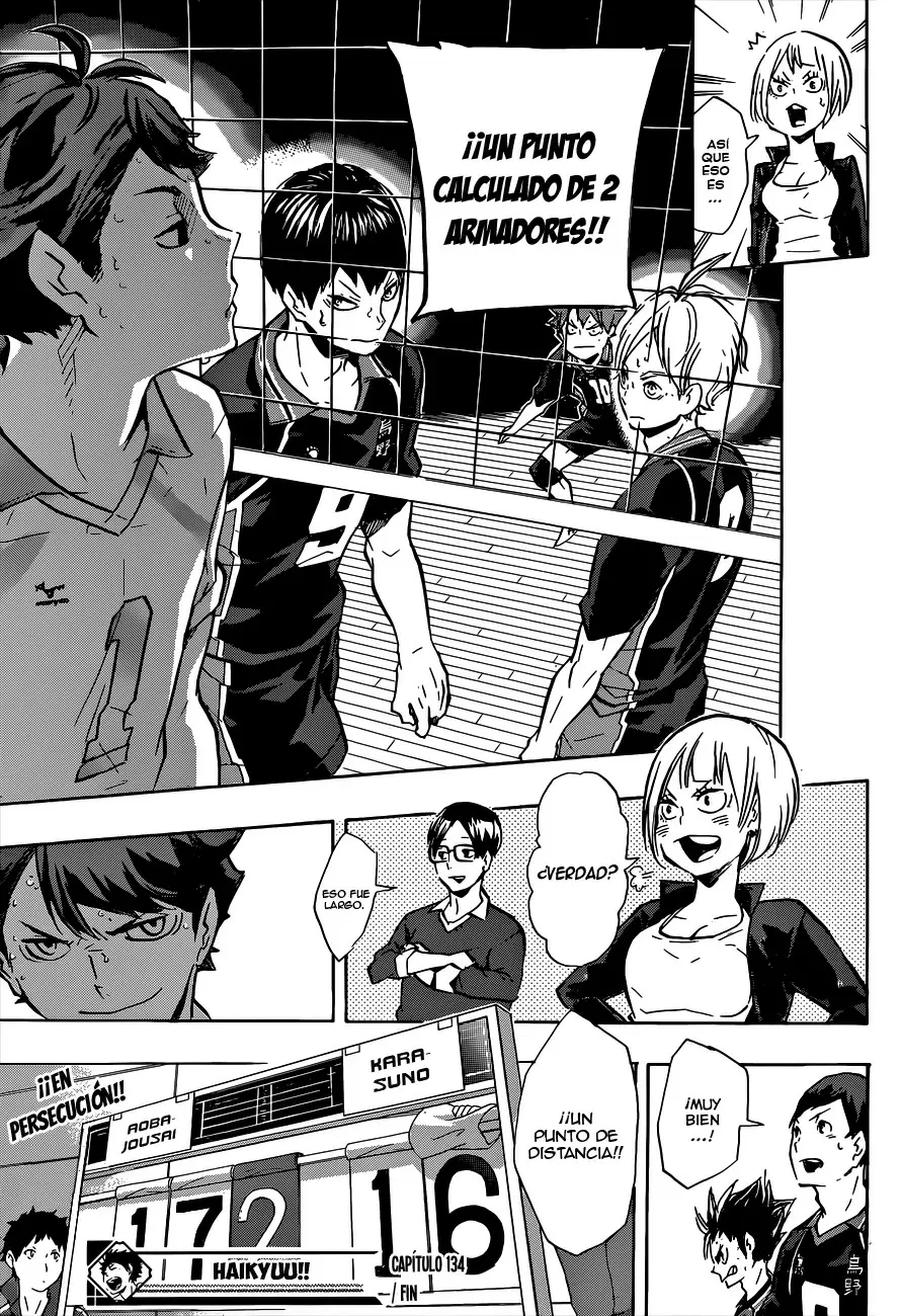 Haikyuu!! capítulo 134 página 17