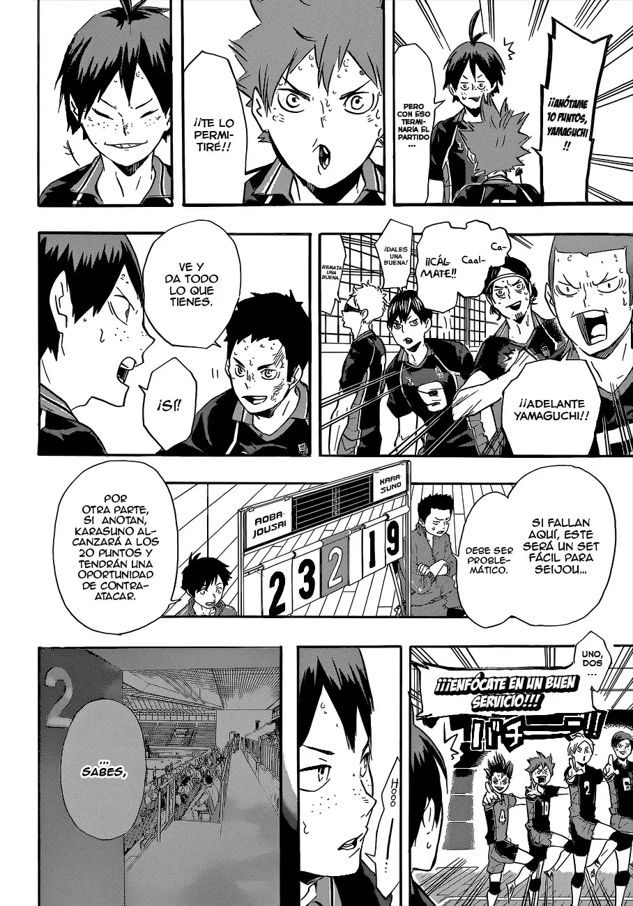Haikyuu!! capítulo 136 página 14