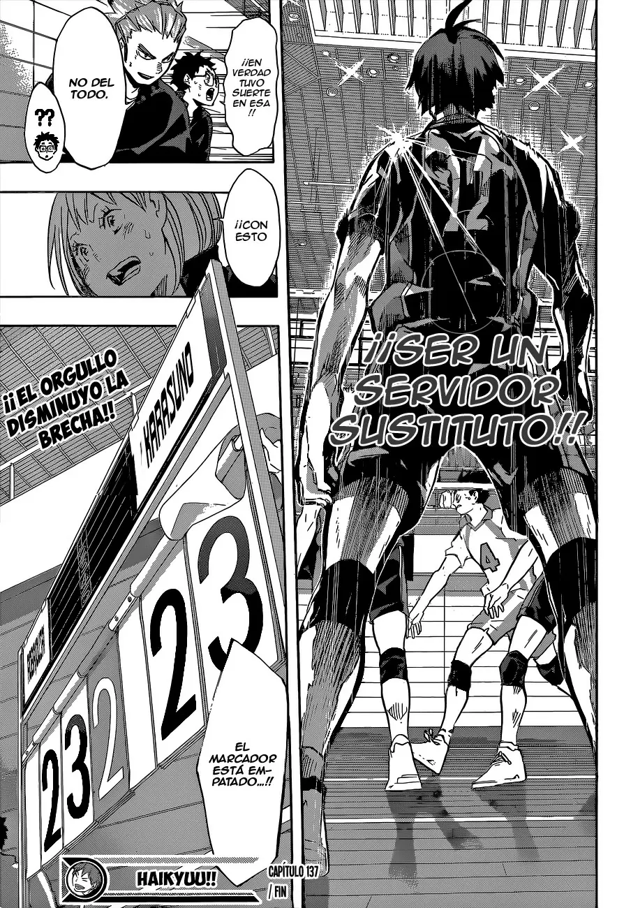 Haikyuu!! - Capítulo 137 - Página 17 - LectorTMOo